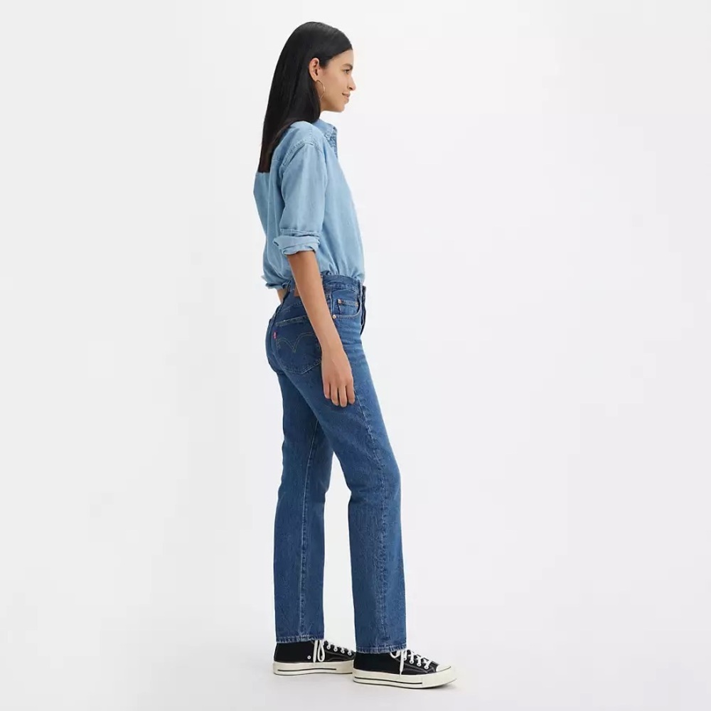 Levi’s 501 W27 Women’s High Rise Straight Leg Premium Jeans 12501-0400 - Picture 14 of 14